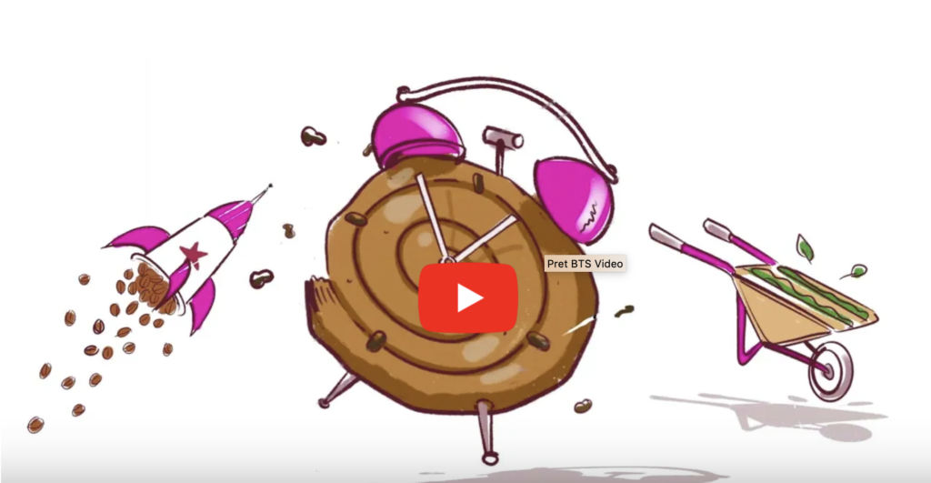 Pret A Manger – Animation And Blog